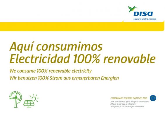 Energia 100% renovable Tubing Food medio ambiente