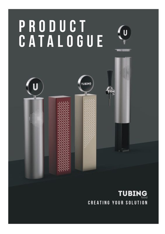Tubing Food catalogue front page - beer and other beverages dispensing equipment